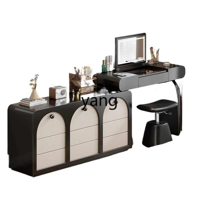 CX cream style makeup table storage cabinet black high-end bedroom nine chest cabinet
CX cream style makeup table storage cabinet black high-end bedroom nine chest cabinet