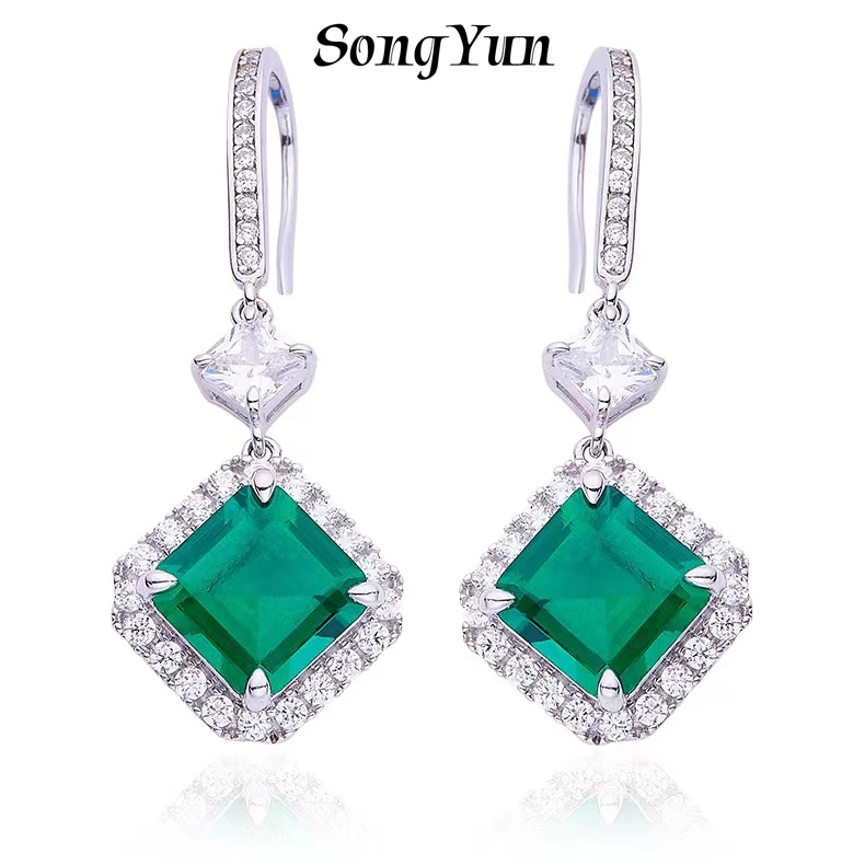 SONGYUN Brand Jewelry 925 Sterling Silver Earrings Lab Grown Ruby Marquise Anniversary Earrings for Women 18K Gold Plated Bridal
SONGYUN Brand Jewelry 925 Sterling Silver Earrings Lab Grown Ruby Marquise Anniversary Earrings for Women 18K Gold Plated Bridal