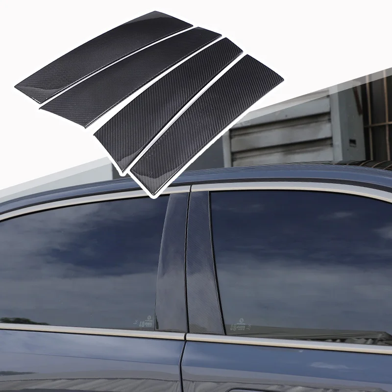 Real Carbon Fiber Car Door Window Center Middle Column BC Pillar Post Cover Trim Sticker For BMW 5 Series I5 G60 2024 2025
Real Carbon Fiber Car Door Window Center Middle Column BC Pillar Post Cover Trim Sticker For BMW 5 Series I5 G60 2024 2025