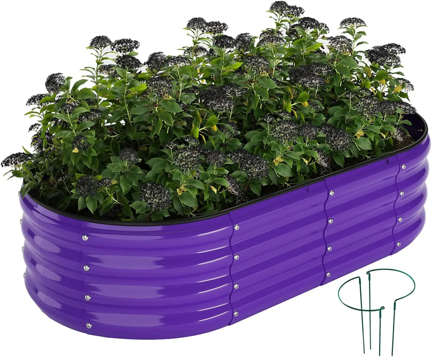 Raised Garden Bed, 4x2x1ft Raised Beds for Gardening Outdoor for Vegetables Flowers Ground Planter Box,Galvanized Raise
Raised Garden Bed, 4x2x1ft Raised Beds for Gardening Outdoor for Vegetables Flowers Ground Planter Box,Galvanized Raise