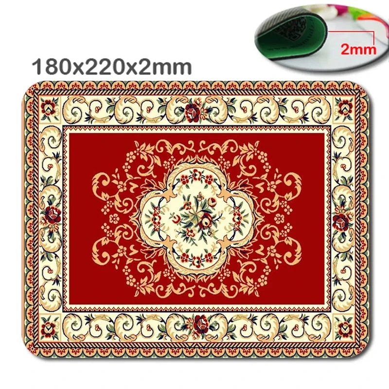Small Size Small non-slip game mouse pad Retro Oriental Red Persian floral carpet pads Rubber based soft Persian carpet PC mat
Small Size Small non-slip game mouse pad Retro Oriental Red Persian floral carpet pads Rubber based soft Persian carpet PC mat