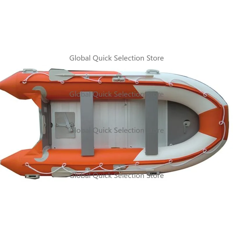Lightweight PVC & Rubber Inflatable Boat with Aluminum Floor Outdoor Drift Ship with Paddle
Lightweight PVC & Rubber Inflatable Boat with Aluminum Floor Outdoor Drift Ship with Paddle
