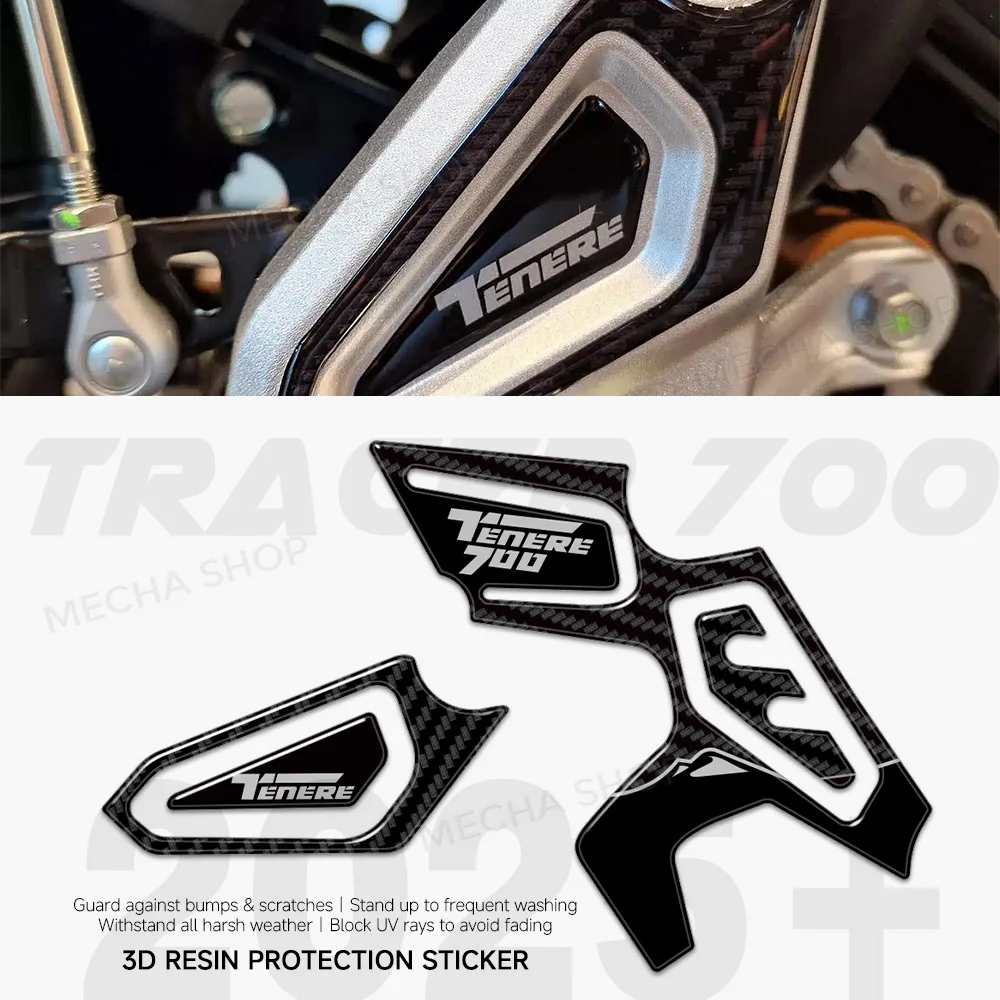 For Tenere 700 2025 2026 3D Resin Decal Waterproof Sticker Motorcycle Heel Area Protection Sticker Kit
For Tenere 700 2025 2026 3D Resin Decal Waterproof Sticker Motorcycle Heel Area Protection Sticker Kit