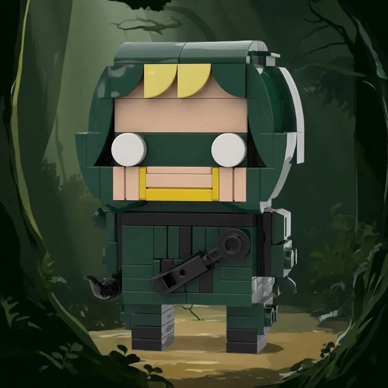 MOC Hot American Movie Series Action Character Building Blocks Set Cartoon Doll Green Hero Bricksheadz Model DIY Kids Toys Gift
MOC Hot American Movie Series Action Character Building Blocks Set Cartoon Doll Green Hero Bricksheadz Model DIY Kids Toys Gift