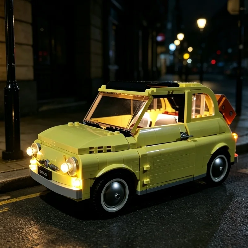Custom LED Lighting Set for Vintage Fiat 500 Car Building Model DIY Decor Light Parts (No Building Blocks)
Custom LED Lighting Set for Vintage Fiat 500 Car Building Model DIY Decor Light Parts (No Building Blocks)