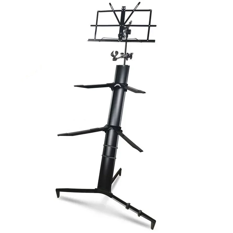 Universal electronic organ stand, high-grade aluminum alloy double-layer aircraft stand, keyboard display stand, flat music
Universal electronic organ stand, high-grade aluminum alloy double-layer aircraft stand, keyboard display stand, flat music