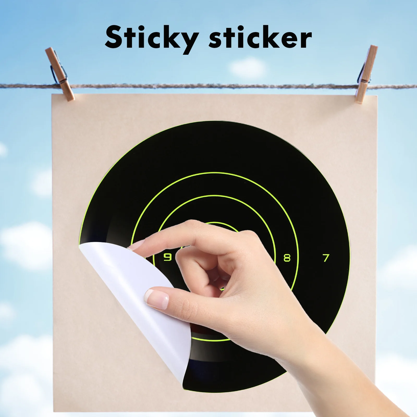 30 pcs Self-Adhesive Target Stickers For Shooting Sports Archery Practice Bright Round Splatter Stickers Spot
30 pcs Self-Adhesive Target Stickers For Shooting Sports Archery Practice Bright Round Splatter Stickers Spot