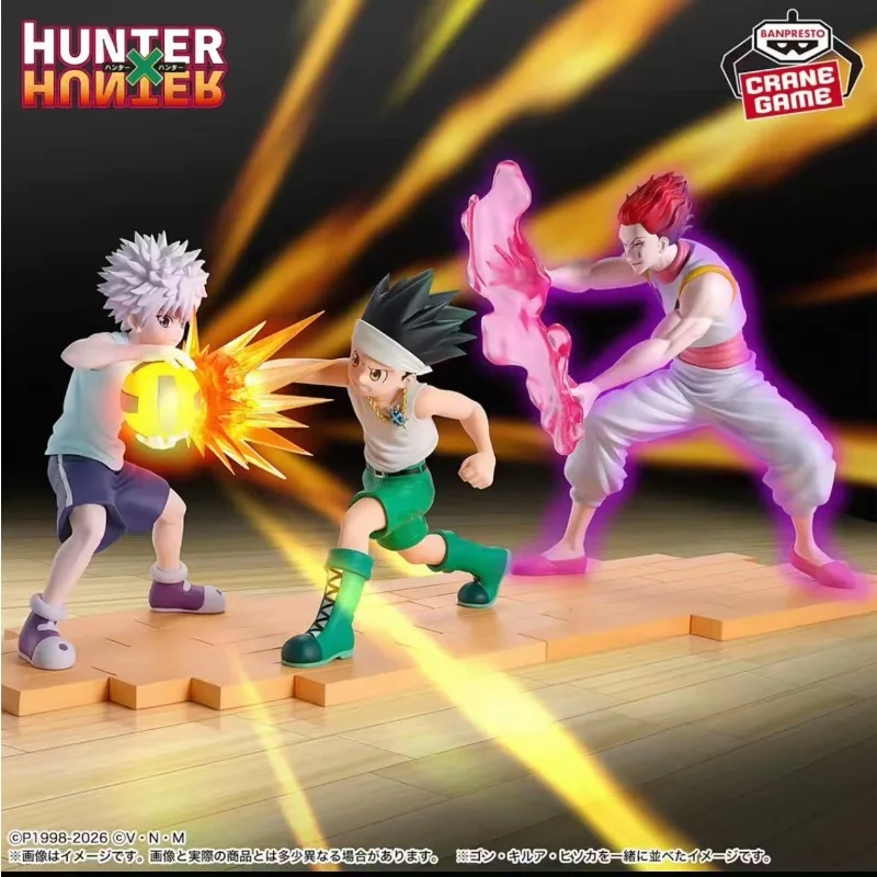 In Stock Original Banpresto Hunter Hunter Model Gon Freecss Killua Zoldyck Hisoka Figure Anime Figurine Collections Toy Gift
In Stock Original Banpresto Hunter Hunter Model Gon Freecss Killua Zoldyck Hisoka Figure Anime Figurine Collections Toy Gift