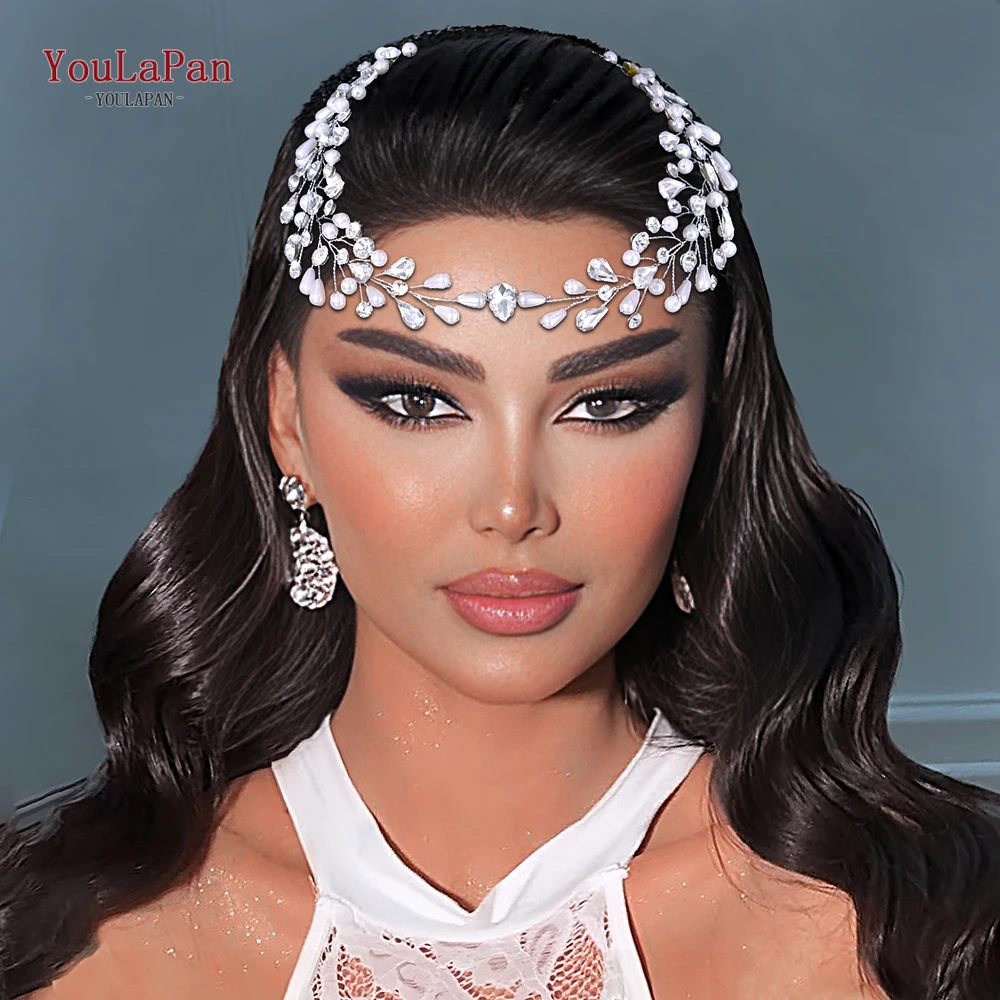 YouLaPan Artificial Pearl Foreband Head Jewelry Rhinestone Wedding Headband Bride Headpieces Female Design Bride Headwear HP835
YouLaPan Artificial Pearl Foreband Head Jewelry Rhinestone Wedding Headband Bride Headpieces Female Design Bride Headwear HP835