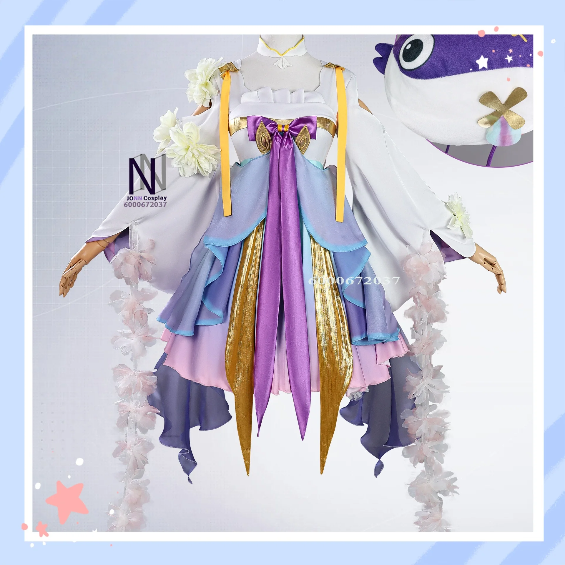 Honor of Kings Duolia Magic Pearl Merman Anime-style Games Cosplay Costume Two-dimensional Full Women's Clothing Set Role-play
Honor of Kings Duolia Magic Pearl Merman Anime-style Games Cosplay Costume Two-dimensional Full Women's Clothing Set Role-play