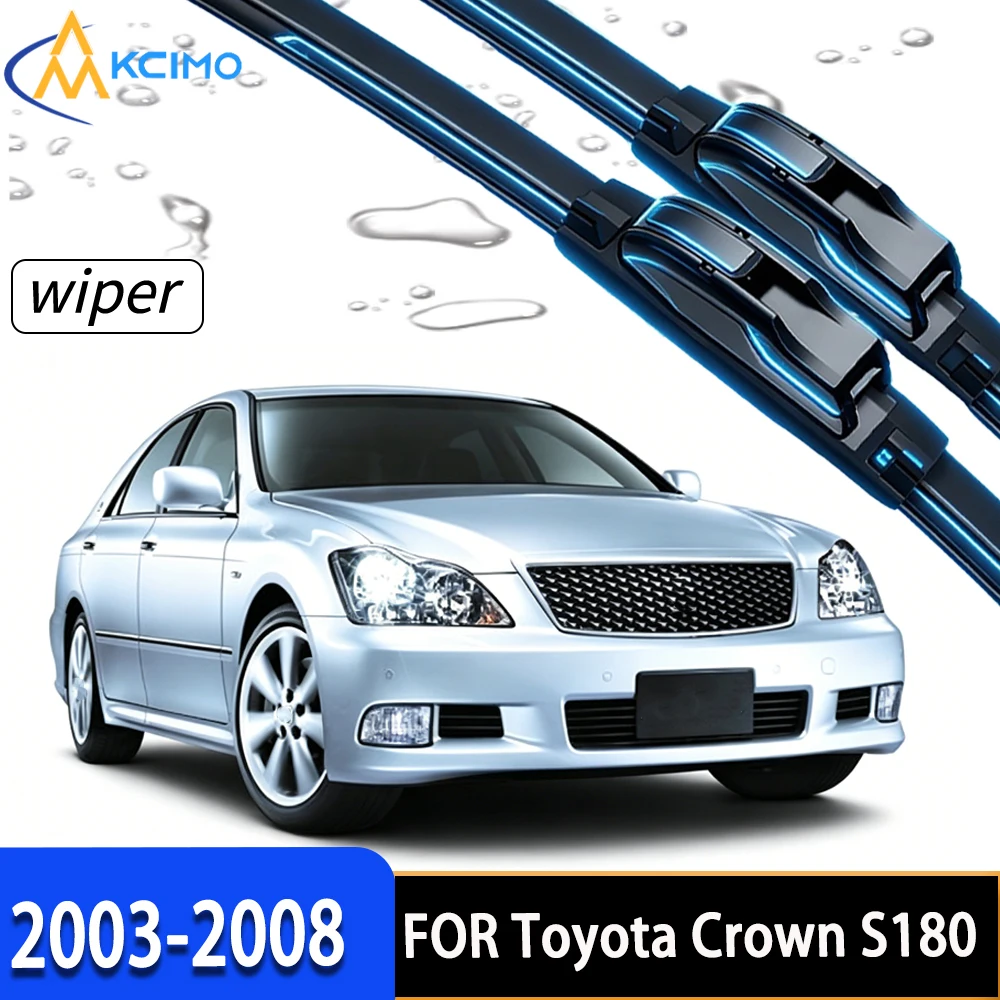 2Pcs Front Windshield Wiper Blades For Toyota Crown S180 2003-2008, High Quality Car Windscreen Window Accessories
2Pcs Front Windshield Wiper Blades For Toyota Crown S180 2003-2008, High Quality Car Windscreen Window Accessories