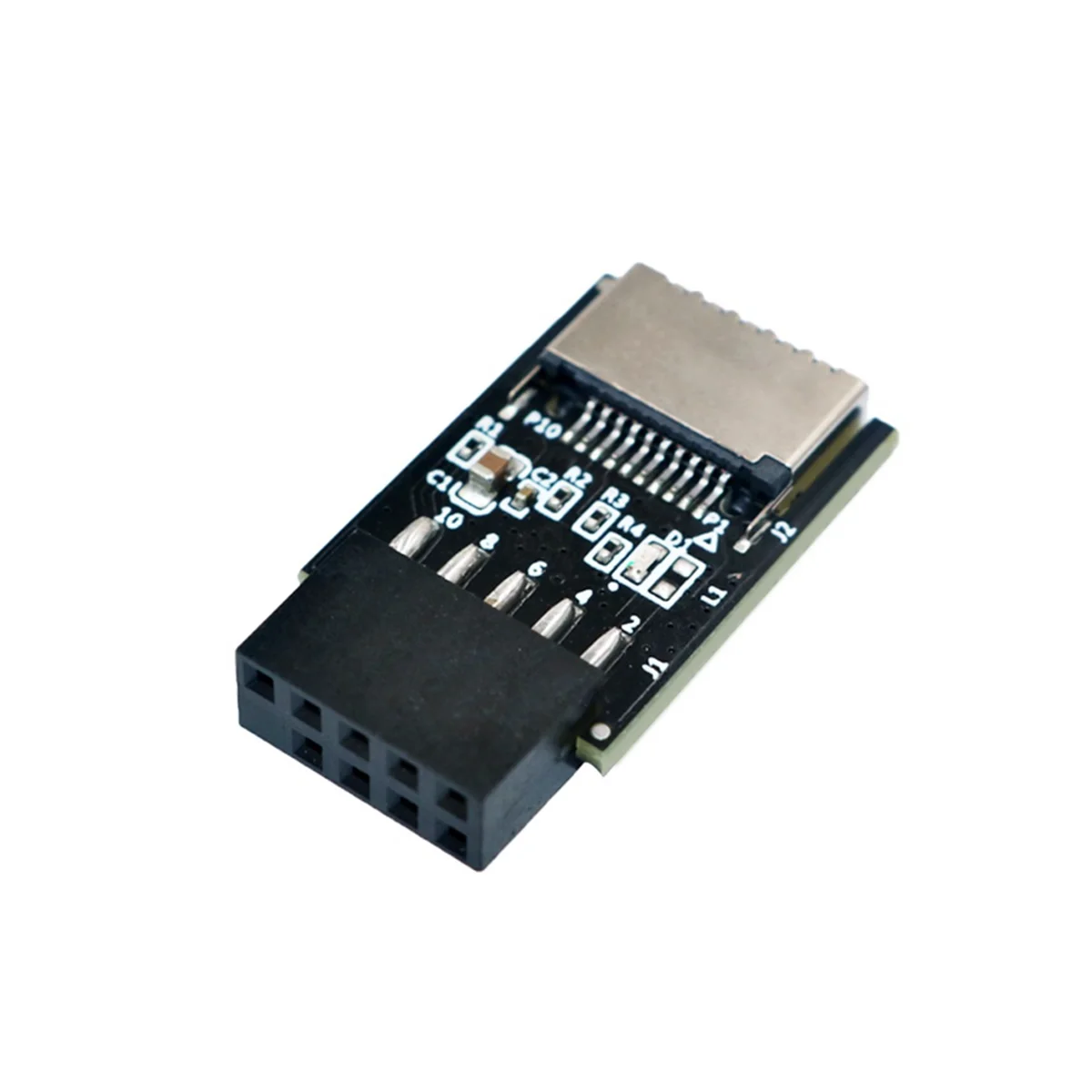 Адаптер USB 2.0 9Pin — TYPE-E USB 2.0 9-контактный разъем на переднюю панель — внутренний адаптер Type-E с светодиодом питания 5 В-AB01
Адаптер USB 2.0 9Pin — TYPE-E USB 2.0 9-контактный разъем на переднюю панель — внутренний адаптер Type-E с светодиодом питания 5 В-AB01