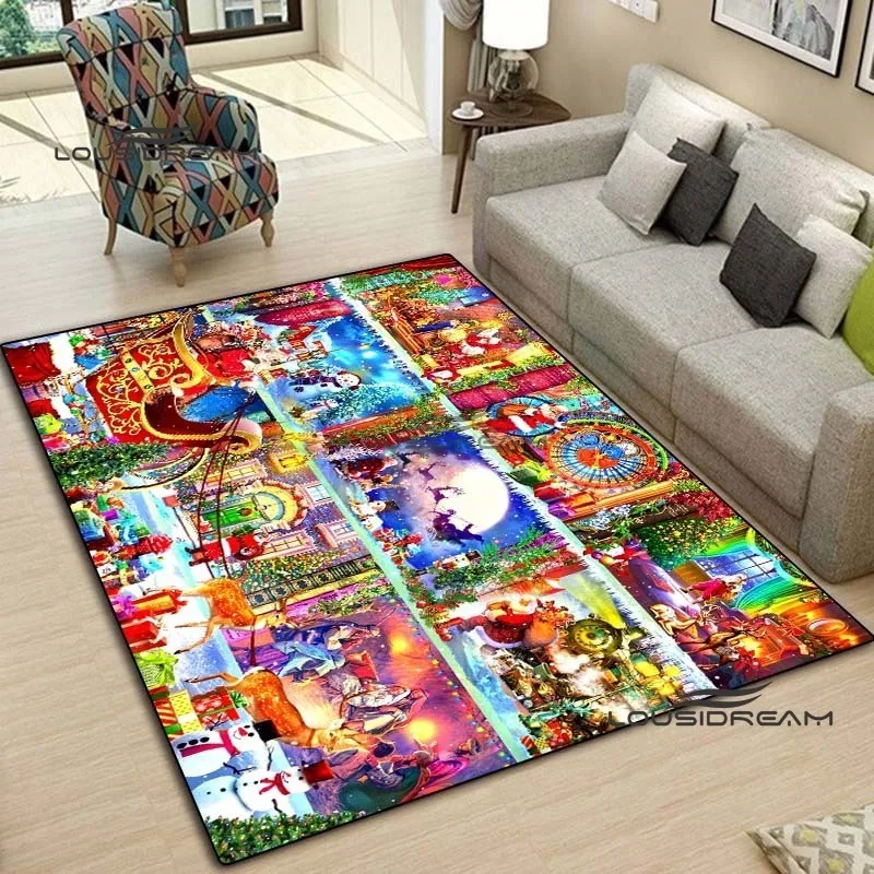 Christmas Carpets and Rug Winter Snow Santa Claus Carpet Floor Mat Living Room Bedroom Large Area Soft Carpet Kids Room Rug
Christmas Carpets and Rug Winter Snow Santa Claus Carpet Floor Mat Living Room Bedroom Large Area Soft Carpet Kids Room Rug