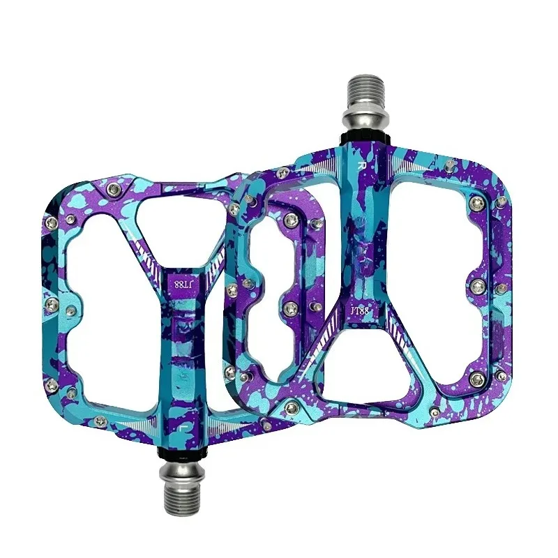 High Quality Blueberry Series Aluminum Alloy BMX Pedals 3 Bearings With Waterproof Sealed Design for Mountain Bike Cruiser Use
High Quality Blueberry Series Aluminum Alloy BMX Pedals 3 Bearings With Waterproof Sealed Design for Mountain Bike Cruiser Use