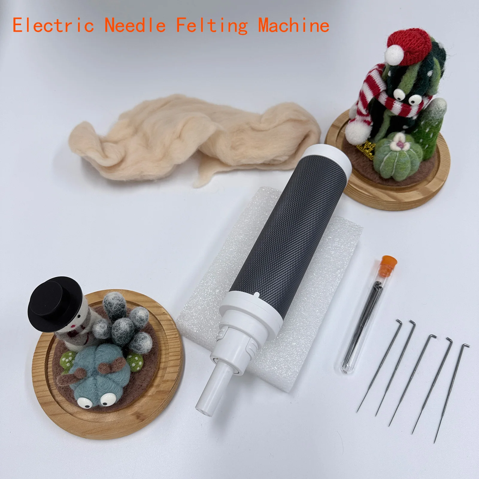 Electric Needle Felting Machine,Needle Felting Tool Supplies for Wool Felted Animals, Needle Felting Machine for Quick Felting
Electric Needle Felting Machine,Needle Felting Tool Supplies for Wool Felted Animals, Needle Felting Machine for Quick Felting