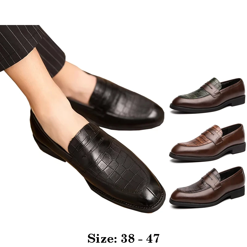 high quality leather boat shoes for men low cut point toe comfortable new 2025 autumn winter big size office shoe black brown
high quality leather boat shoes for men low cut point toe comfortable new 2025 autumn winter big size office shoe black brown