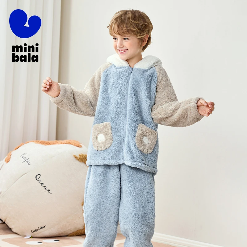 Mini Bala Family Pajama Set Anti Static Thermal Soft Skin Friendly Cute Print Loungewear
Mini Bala Family Pajama Set Anti Static Thermal Soft Skin Friendly Cute Print Loungewear