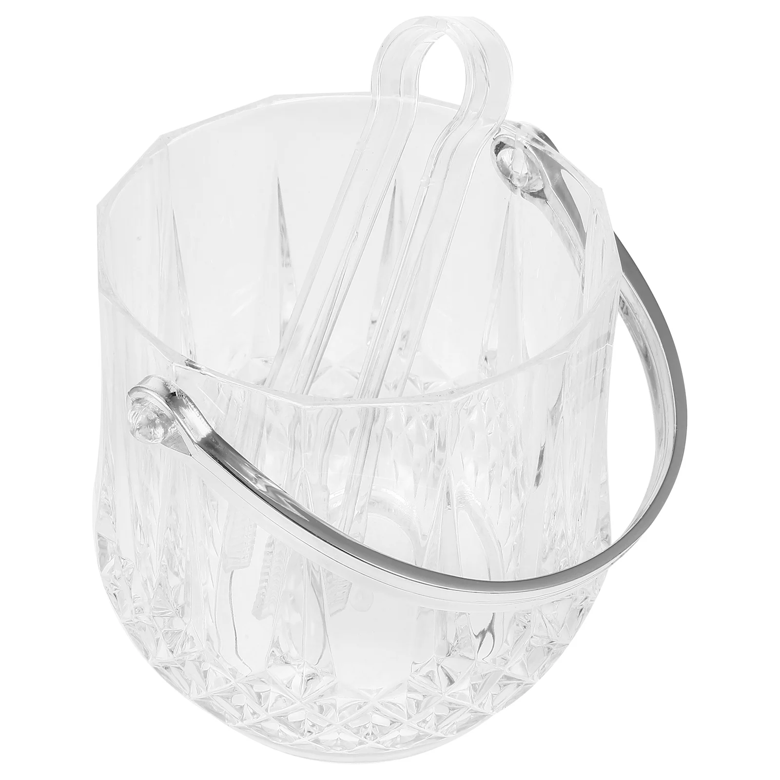 Ice Bucket Jacket Set Clear with Tongs Plastic Buckets for Parties Portable Handle Clamp Home
Ice Bucket Jacket Set Clear with Tongs Plastic Buckets for Parties Portable Handle Clamp Home