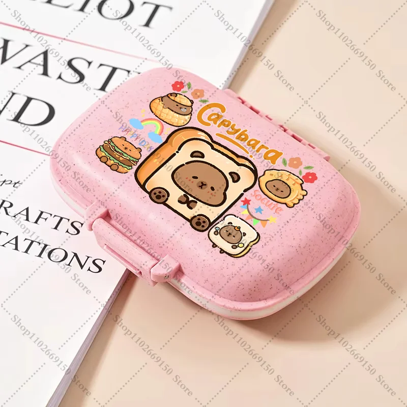 Capybara Kids Portable Pill Storage Box Children Cartoon Tablet Subpackage Boxs Girl Cute Plastic Medicine Container Gifts 2026
Capybara Kids Portable Pill Storage Box Children Cartoon Tablet Subpackage Boxs Girl Cute Plastic Medicine Container Gifts 2026
