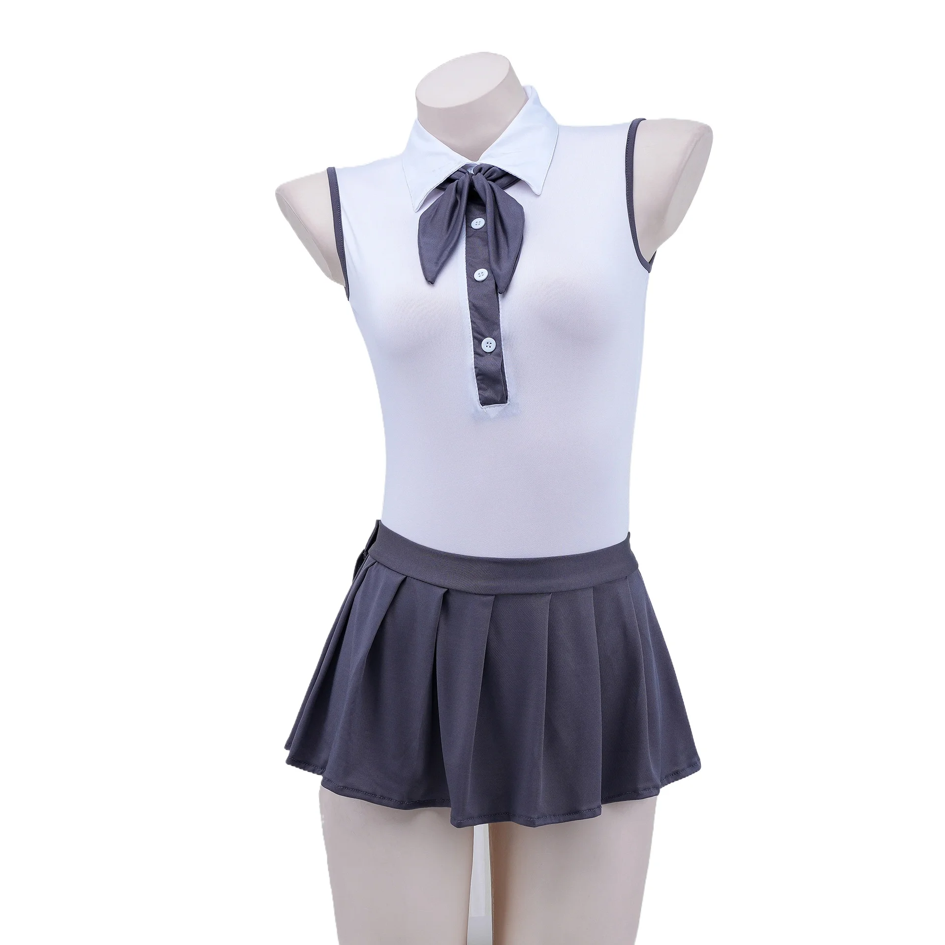Women Lingerie Exotic Sets Home Sleeping Nightwear School Bodysuit Skirt Bow Tie Sets JK Sailor Cosplay Role Play Uniform
Women Lingerie Exotic Sets Home Sleeping Nightwear School Bodysuit Skirt Bow Tie Sets JK Sailor Cosplay Role Play Uniform