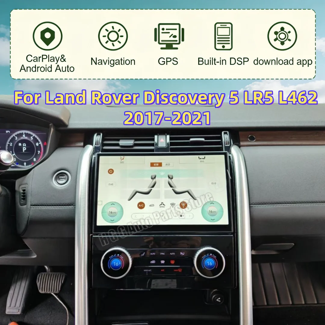 11.4" Android 13 Car Radio For Land Rover Discovery 5 LR5 L462 2017-2021 Wireless CarPlay Multimedia Player AC Panel GPS Stereo
11.4" Android 13 Car Radio For Land Rover Discovery 5 LR5 L462 2017-2021 Wireless CarPlay Multimedia Player AC Panel GPS Stereo