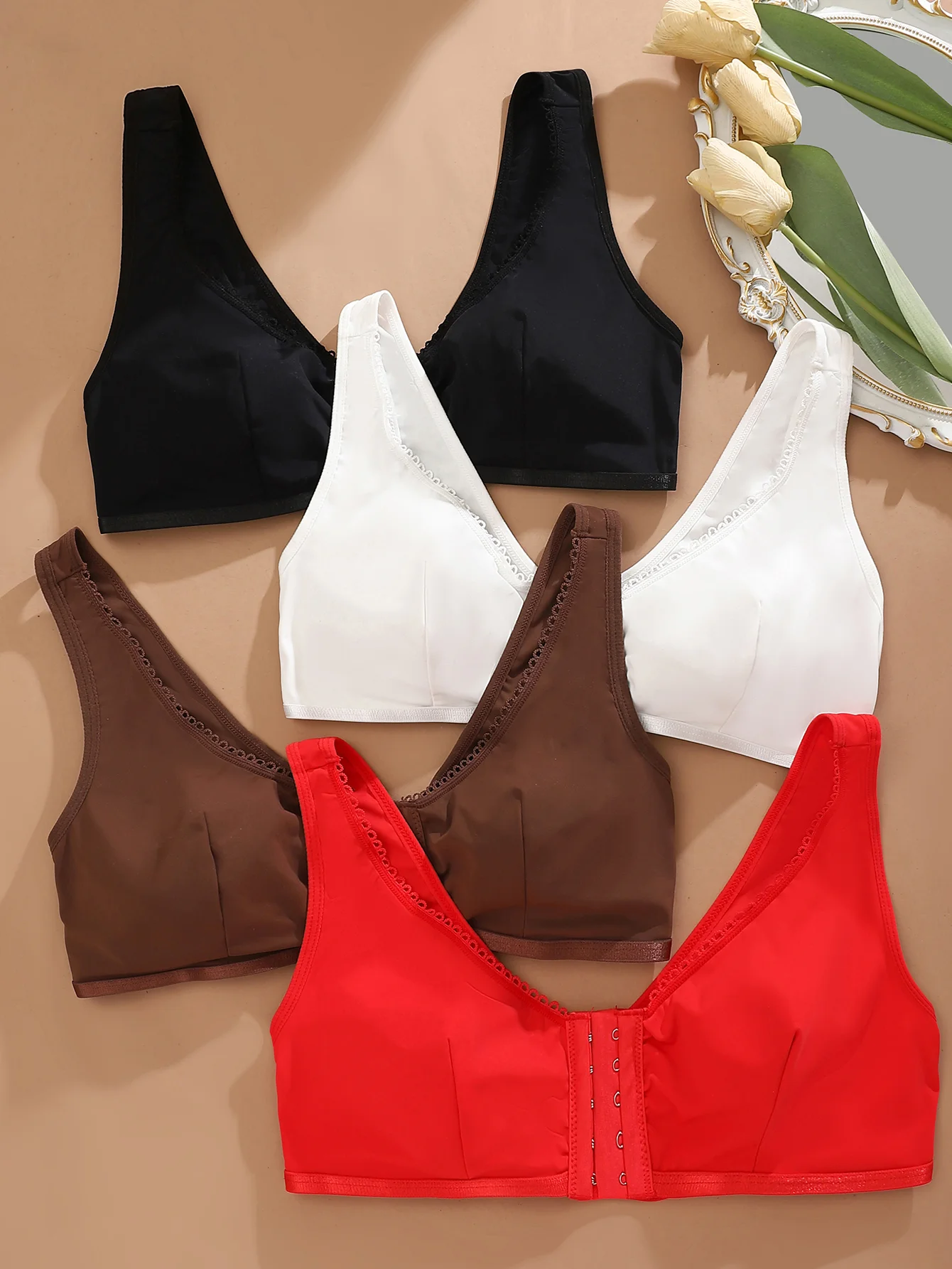 Wireless Backless Bra Front Clasp Sexy Fashion Slimming Underwear for Reduction of Side Breast
Wireless Backless Bra Front Clasp Sexy Fashion Slimming Underwear for Reduction of Side Breast