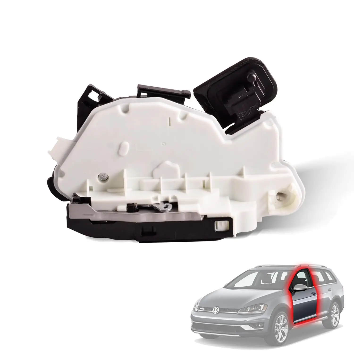 Привод замка передней левой двери с мотором для моделей VW MK6 MK7 - совместимая замена защелки со стороны водителя
Привод замка передней левой двери с мотором для моделей VW MK6 MK7 - совместимая замена защелки со стороны водителя