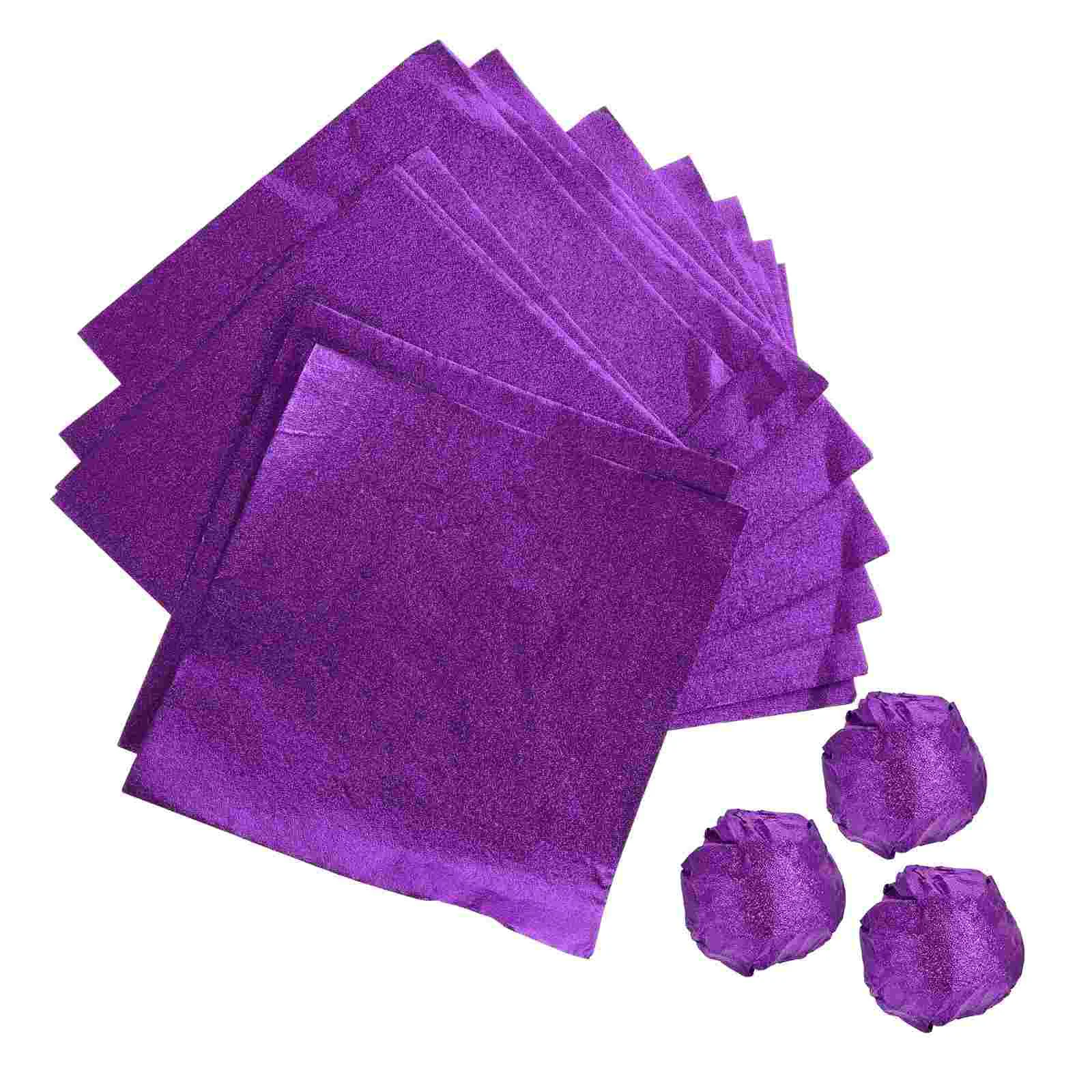 100 Pcs Candy Wrappers Making Accessories Chocolate Aluminum Foil Packaging Colored Food for Caramels Wrapping Paper
100 Pcs Candy Wrappers Making Accessories Chocolate Aluminum Foil Packaging Colored Food for Caramels Wrapping Paper