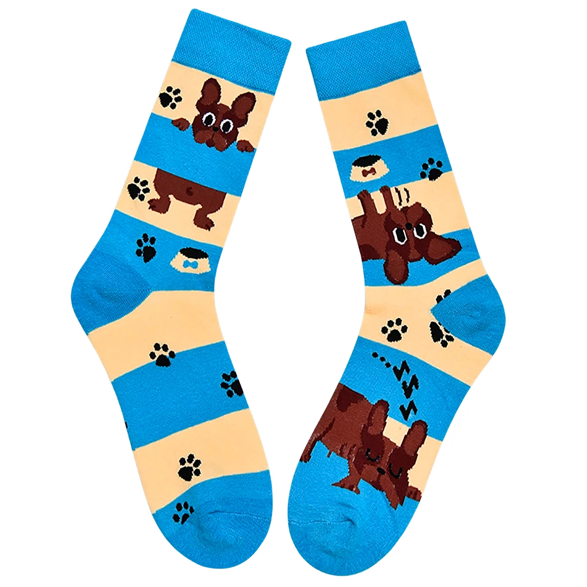 1 Pair Unisex Cartoon Lovely Dog Striped Pattern Comfy Mid Tube Socks Suit In All Seasons For Daily
1 Pair Unisex Cartoon Lovely Dog Striped Pattern Comfy Mid Tube Socks Suit In All Seasons For Daily