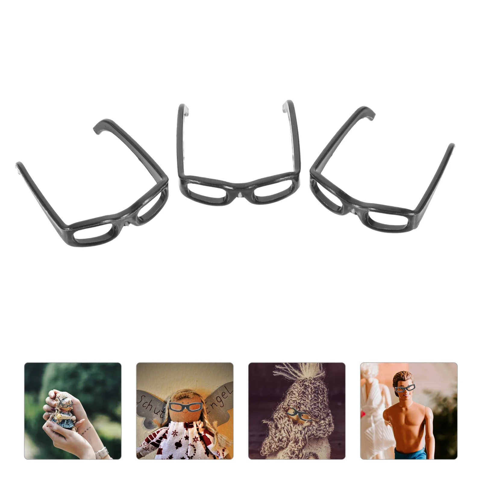 60 Pcs Mini Glasses Sunglasses for Eyeglasses Dolls Eyewear Props Plastic DIY Toys
60 Pcs Mini Glasses Sunglasses for Eyeglasses Dolls Eyewear Props Plastic DIY Toys
