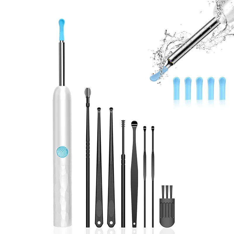 Ear Wax Removal Ear Cleaner with Camera Ears Wax Removal Kit with 1296P HD Ear Otoscope with 6 LED Lights Earwax Removal Tools
Ear Wax Removal Ear Cleaner with Camera Ears Wax Removal Kit with 1296P HD Ear Otoscope with 6 LED Lights Earwax Removal Tools