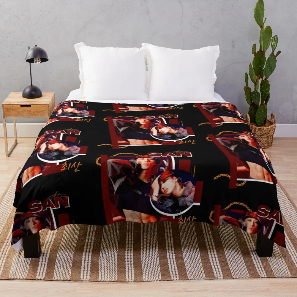 ATEEZ SAN | FIREWORKS Throw Blanket tourist blanket sofas blanket with well thick king wool blanket for decorative sofa
ATEEZ SAN | FIREWORKS Throw Blanket tourist blanket sofas blanket with well thick king wool blanket for decorative sofa
