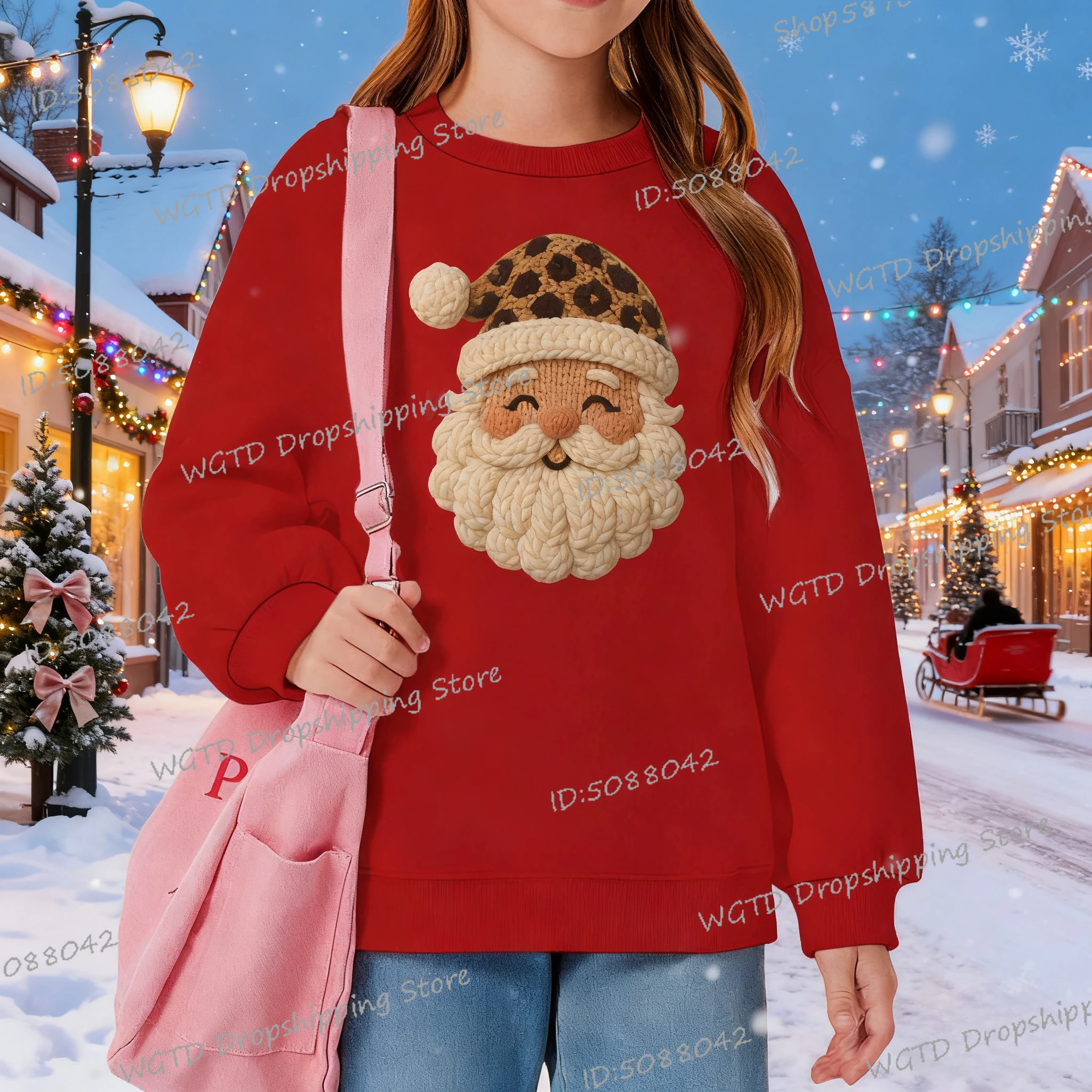 2026 Christmas Sweatshirts Autumn Winter Kids Leopard Print Santa Claus Pullover Boy Girls Cartoon Xmas Clothes Sportswear Gifts
2026 Christmas Sweatshirts Autumn Winter Kids Leopard Print Santa Claus Pullover Boy Girls Cartoon Xmas Clothes Sportswear Gifts