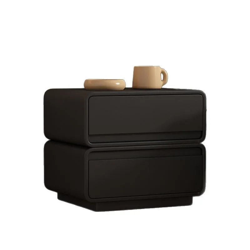 Cream solid wood bedside table simple home bedside storage
Cream solid wood bedside table simple home bedside storage