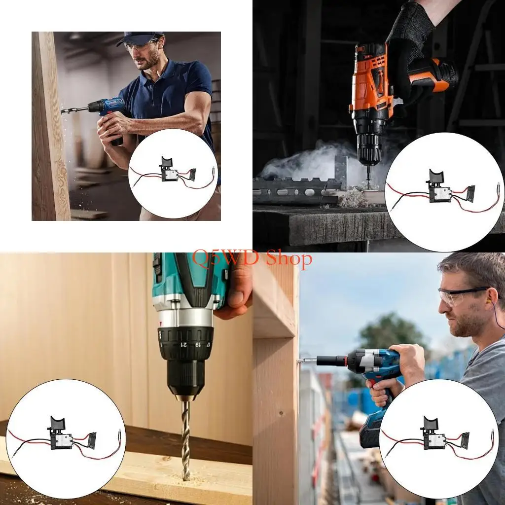 Q5WD Variable Speed 12V Lithium Drill Switches With Interchangeable M 3.5 Terminals
Q5WD Variable Speed 12V Lithium Drill Switches With Interchangeable M 3.5 Terminals