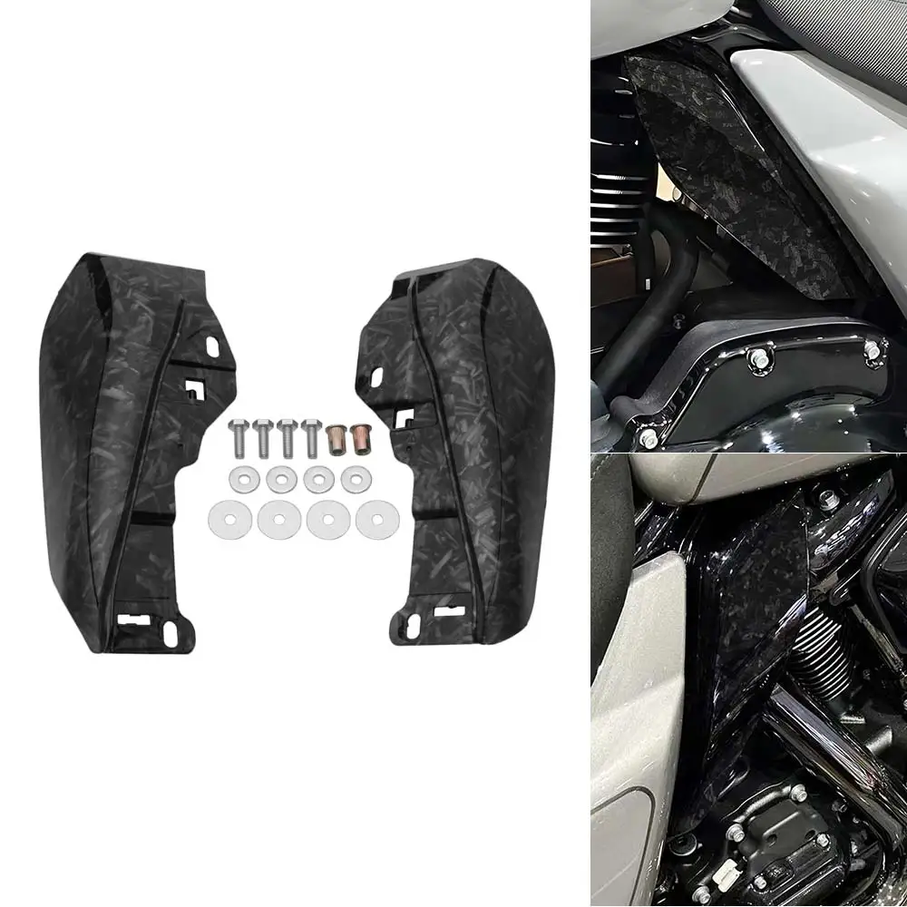 Motorcycle Heat Shield Mid-Frame Air Deflectors For Harley Touring Street Road Glide FLHX FLTRX CVO FLHXSE 2024-Later
Motorcycle Heat Shield Mid-Frame Air Deflectors For Harley Touring Street Road Glide FLHX FLTRX CVO FLHXSE 2024-Later