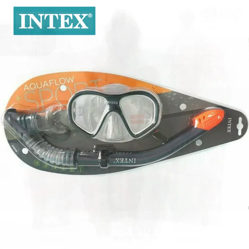 INTEX55648 Reef Knight Series Diving Goggles with Breathing Tube Swimming Goggles for Adults PVC Lens Snorkeling Gear
INTEX55648 Reef Knight Series Diving Goggles with Breathing Tube Swimming Goggles for Adults PVC Lens Snorkeling Gear