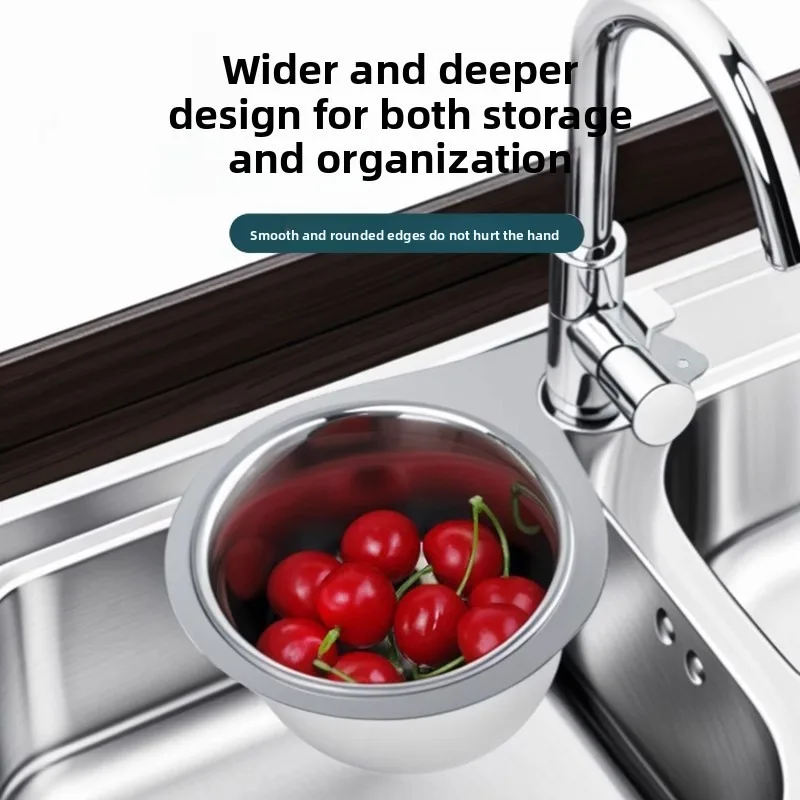 Stainless Steel Drain Basket–Wider&Deeper Anti-Clog Sink Strainer,Smooth Edges,Upright Hygienic Design,No Direct Hand Contact
Stainless Steel Drain Basket–Wider&Deeper Anti-Clog Sink Strainer,Smooth Edges,Upright Hygienic Design,No Direct Hand Contact