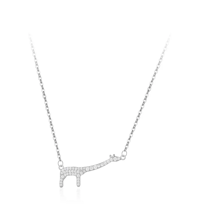 Uniorsj 925 Sterling Silver Jewelry Animal Series Lovely Giraffe Pendant Necklaces for Women Girls
Uniorsj 925 Sterling Silver Jewelry Animal Series Lovely Giraffe Pendant Necklaces for Women Girls