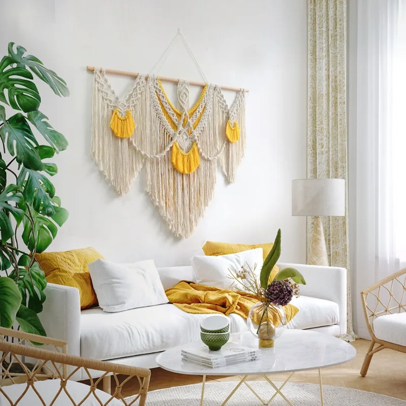 Nordic Style Color Woven Large Tapestry Living Room Bedroom Background Wall Decorative Tapestry Homestay Soft Pendant
Nordic Style Color Woven Large Tapestry Living Room Bedroom Background Wall Decorative Tapestry Homestay Soft Pendant