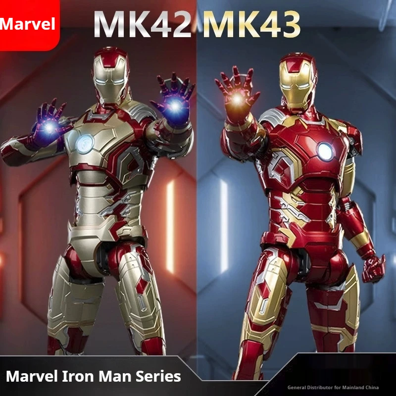 В наличии подлинная фигурка Железного человека Marvel 1:7 серии Mk42, модная шарнирная и светящаяся сборная фигурка, модель, орнамент, декоративная игрушка
В наличии подлинная фигурка Железного человека Marvel 1:7 серии Mk42, модная шарнирная и светящаяся сборная фигурка, модель, орнамент, декоративная игрушка