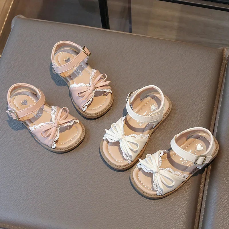 2025 Girl Cute Lace Bow Princess Sandals New Children's Soft Bottom Comfortable Beach Summer Shoes Versatile
2025 Girl Cute Lace Bow Princess Sandals New Children's Soft Bottom Comfortable Beach Summer Shoes Versatile