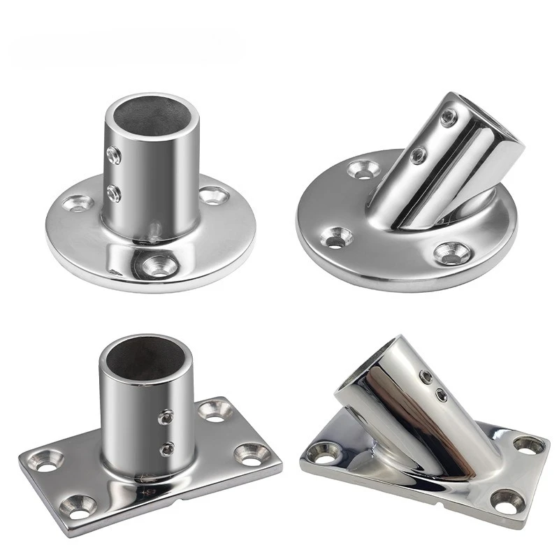 60/90 Degree Square Tube Base 22/25mm Yacht 316 Stainless Steel Marine Railing Handrail Fixed Base
60/90 Degree Square Tube Base 22/25mm Yacht 316 Stainless Steel Marine Railing Handrail Fixed Base