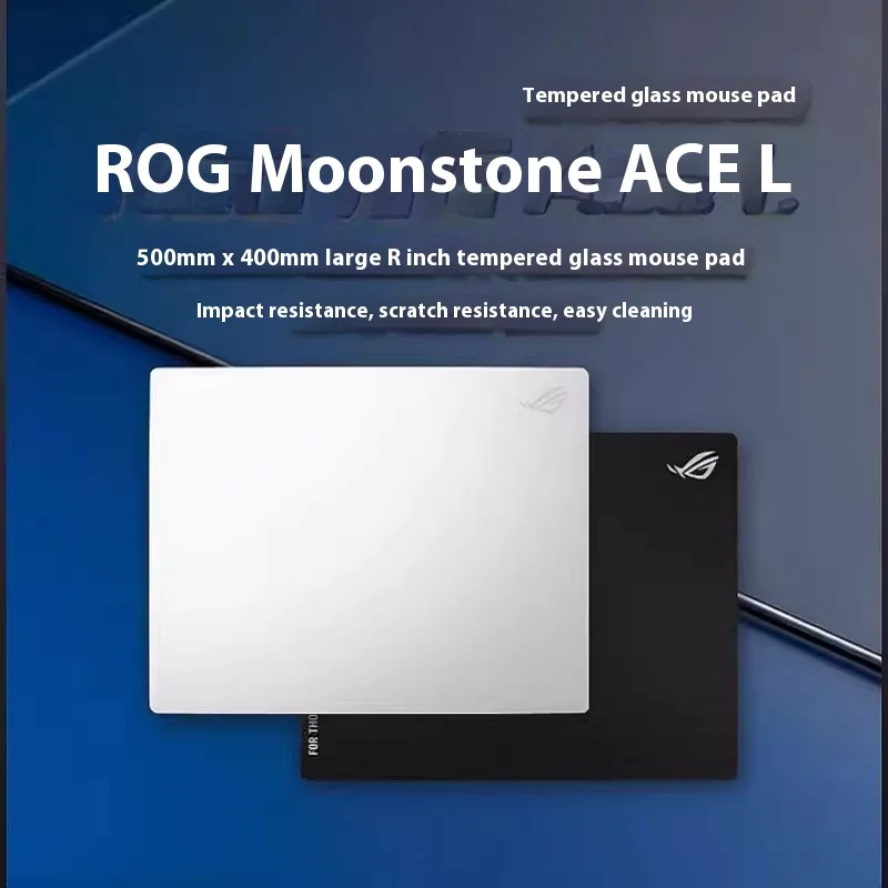 ROG Moonstone ACE L Glass Mouse Pad Upgrade Coated Full Coverage Primer Custom 400X500 Gaming Large Desk Mat Tempered Glass Pad
ROG Moonstone ACE L Glass Mouse Pad Upgrade Coated Full Coverage Primer Custom 400X500 Gaming Large Desk Mat Tempered Glass Pad