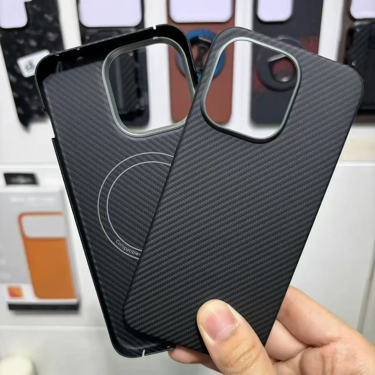 Magnetic Kevlar Case for OnePlus 15, Aramid Fiber Carbon Fiber Texture Semi-Cover Ultra-Thin Premium Shockproof Hard Shell
Magnetic Kevlar Case for OnePlus 15, Aramid Fiber Carbon Fiber Texture Semi-Cover Ultra-Thin Premium Shockproof Hard Shell