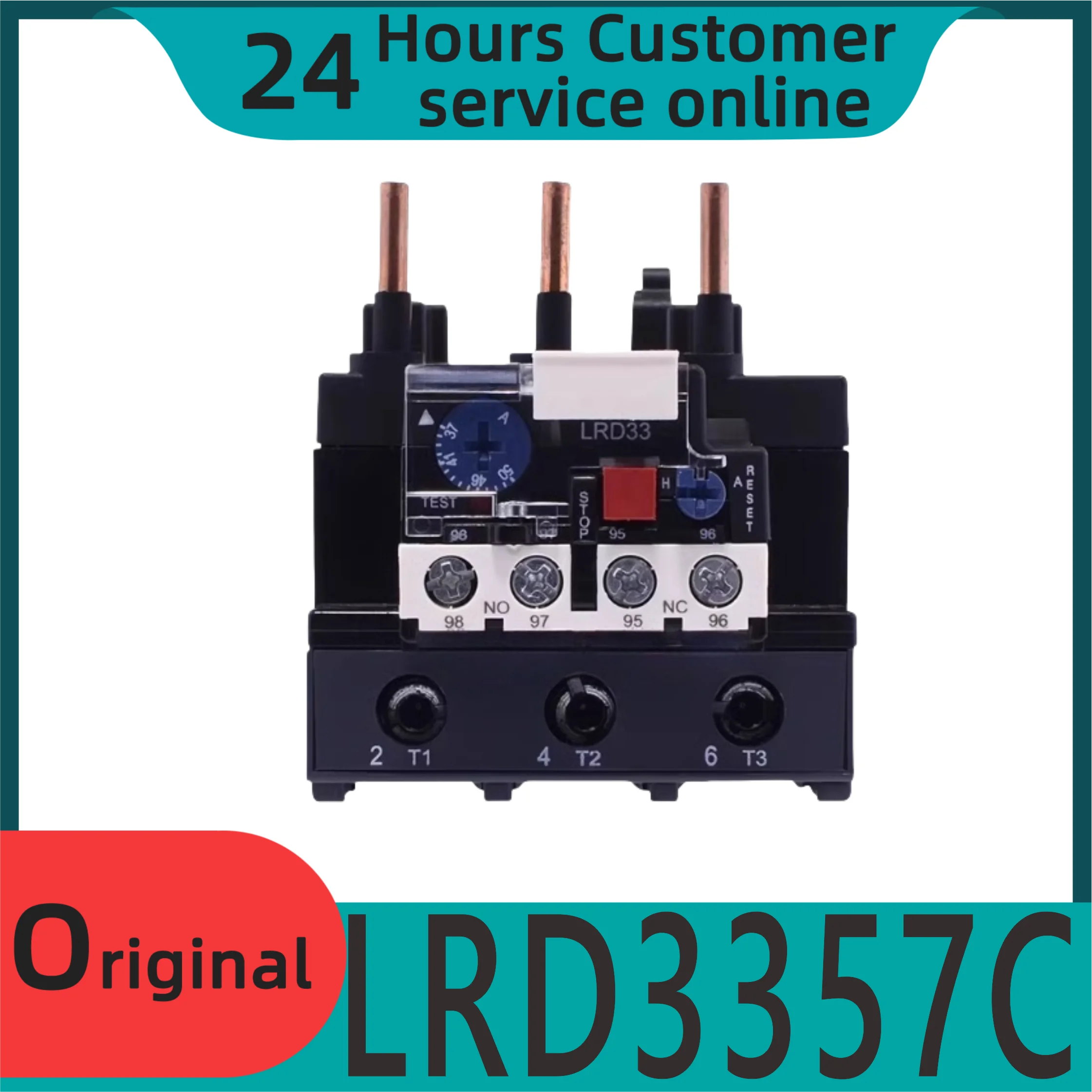 Новое оригинальное тепловое реле LRD3357C LRD3361C база реле LA7D3064C
Новое оригинальное тепловое реле LRD3357C LRD3361C база реле LA7D3064C