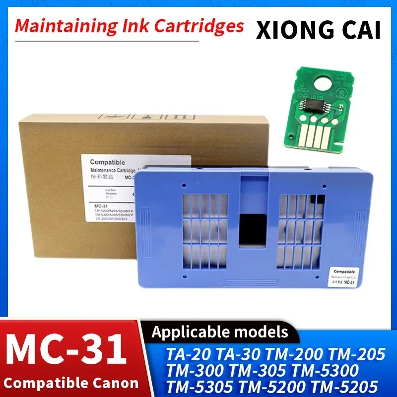 MC31 MC-31 Коробка для картриджей для принтера CANON TM-200 TM-205 TM-300 TM-305 GP-200 GP-300 TA-20 TA-30 5200 5205 5300 5305 
MC31 MC-31 Коробка для картриджей для принтера CANON TM-200 TM-205 TM-300 TM-305 GP-200 GP-300 TA-20 TA-30 5200 5205 5300 5305