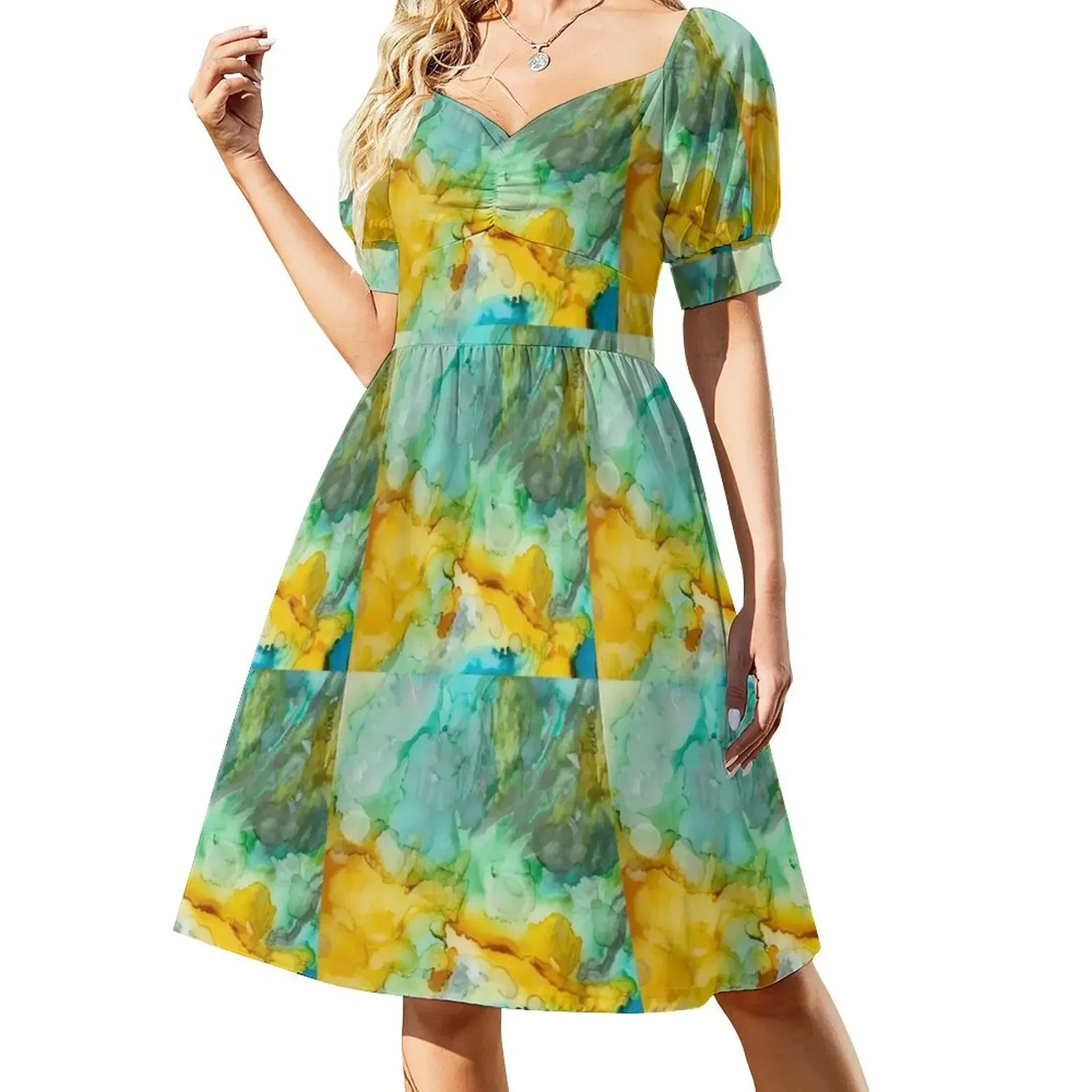 Spring garden Sleeveless Dress women's summer clothing 2025 dresses with long sleeves Dress
Spring garden Sleeveless Dress women's summer clothing 2025 dresses with long sleeves Dress