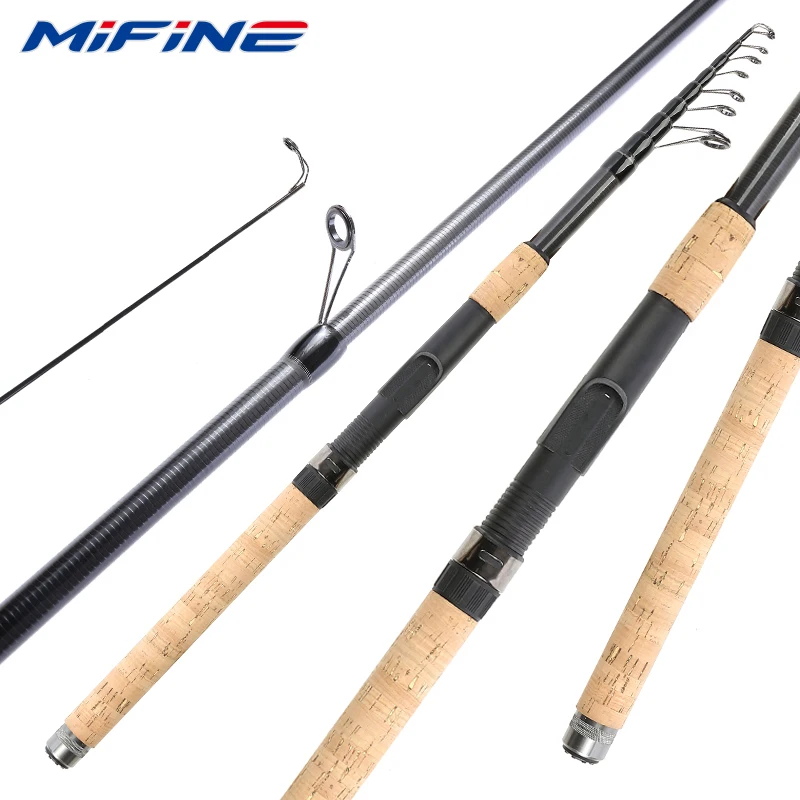 MIFINE ULTRA SPARK Telescopic Spinning Rod 2.1M 2.4M 2.7M 3.0M 3.6M Carbon Portable Light Travel Spinning Fishing Poles
MIFINE ULTRA SPARK Telescopic Spinning Rod 2.1M 2.4M 2.7M 3.0M 3.6M Carbon Portable Light Travel Spinning Fishing Poles