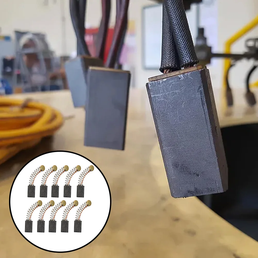 10pcs Carbon Brushes for Electric Motors 12x8x5mm Replacement Parts Suitable for Power Tools Including Vacuum Cleaners and Saws
10pcs Carbon Brushes for Electric Motors 12x8x5mm Replacement Parts Suitable for Power Tools Including Vacuum Cleaners and Saws